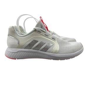 Adidas Women 8.5 Running Shoes White Edge Lux 5 Bounce Athletic Trainer Sneakers